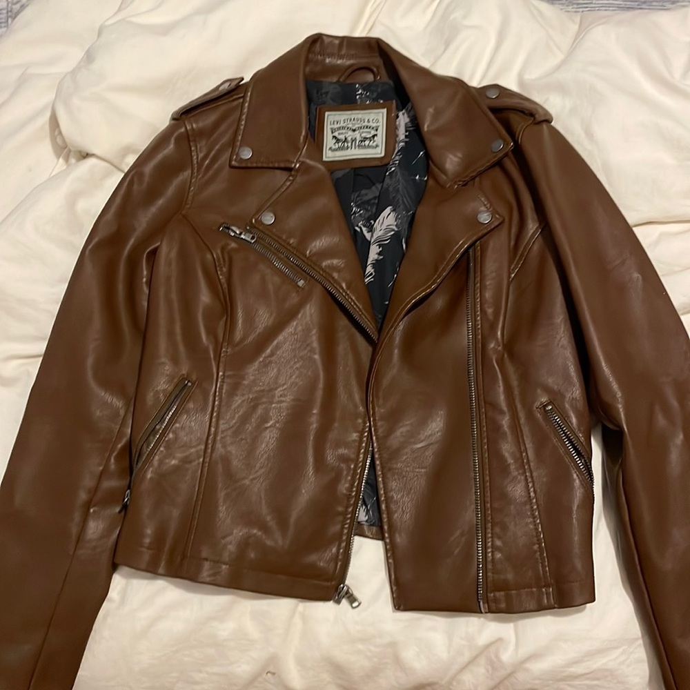 Leather jacket